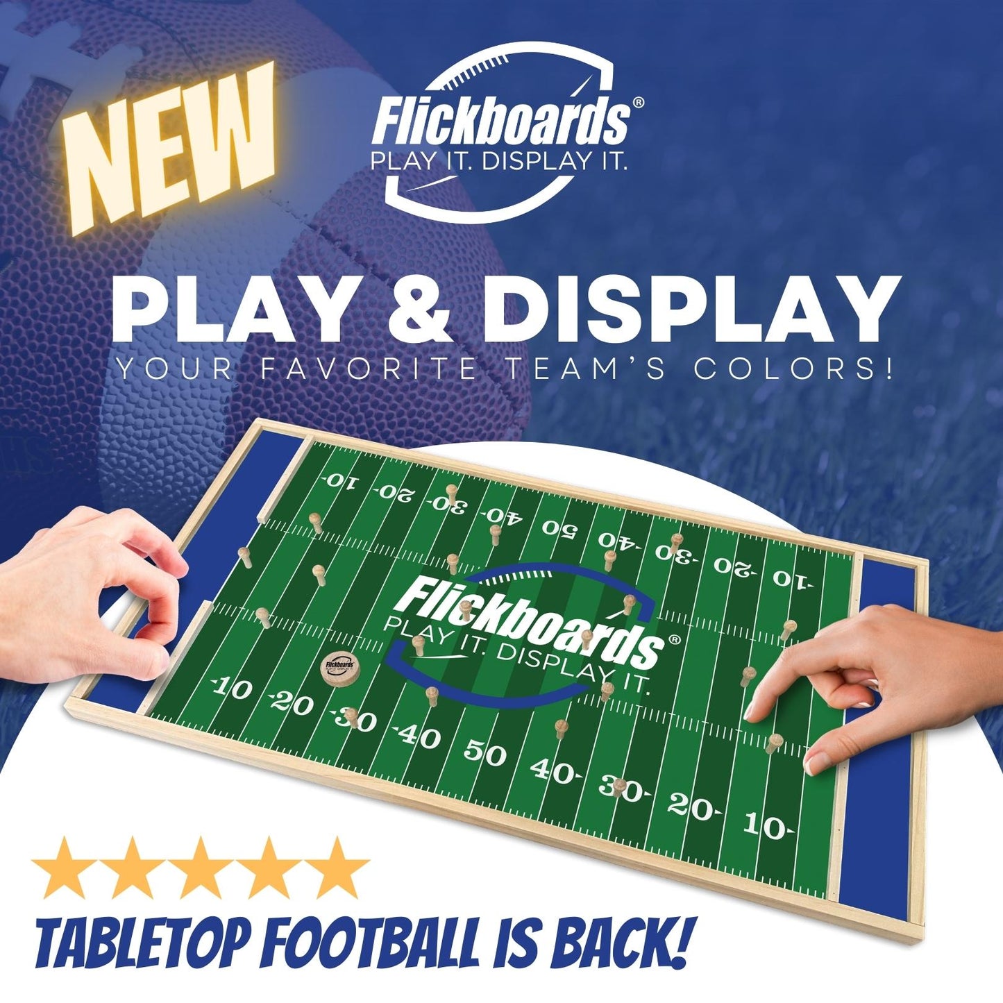 Blue Football