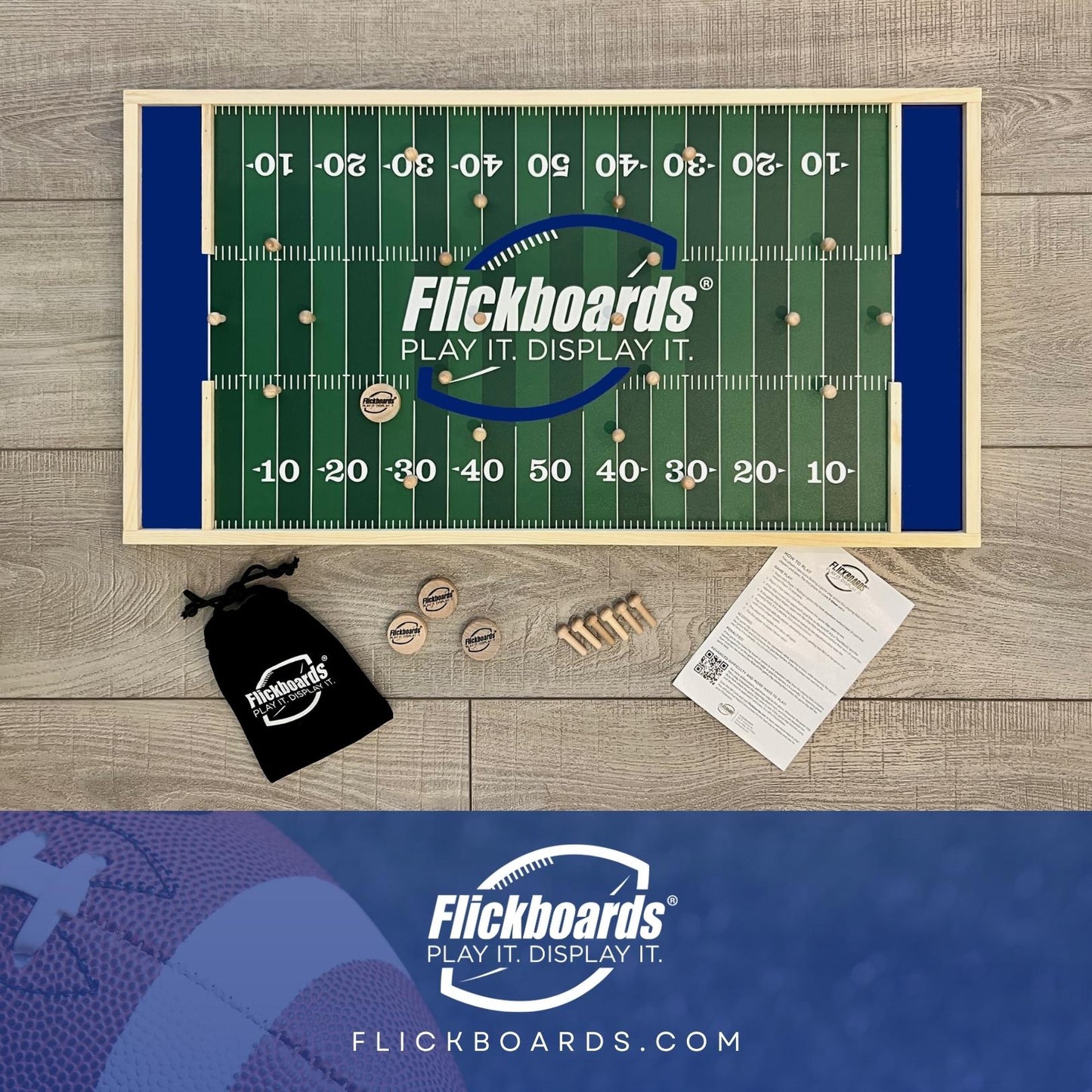 Blue Football