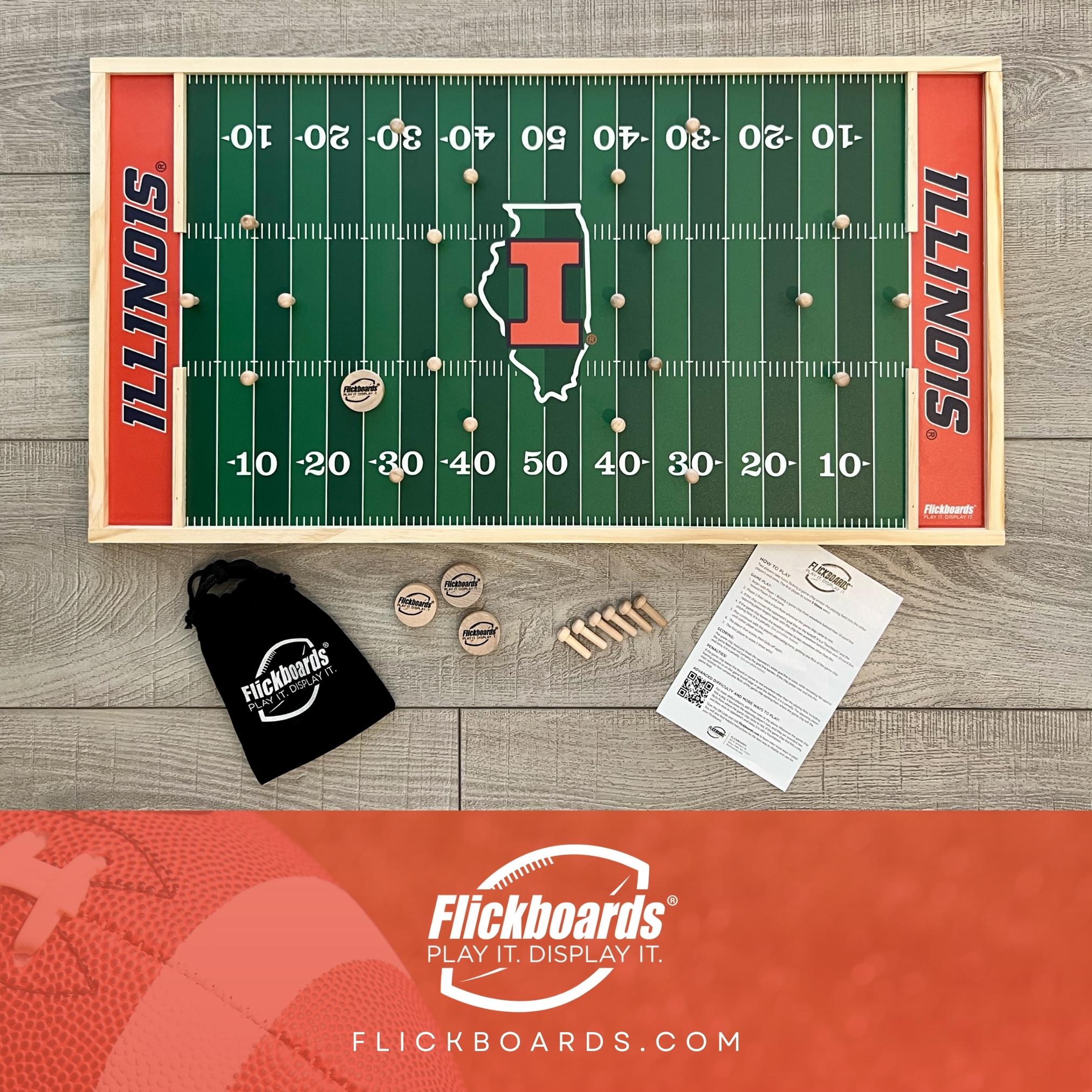 Illinois Fighting Illini: Dry Erase Note Board