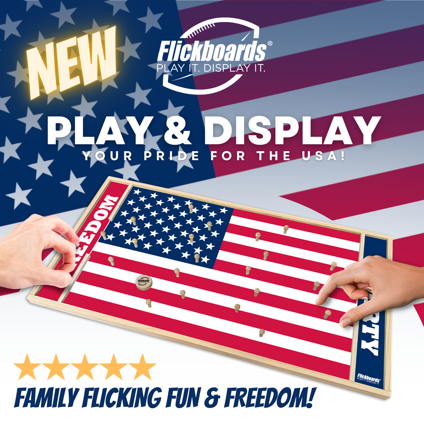 US Flag - Freedom and Liberty