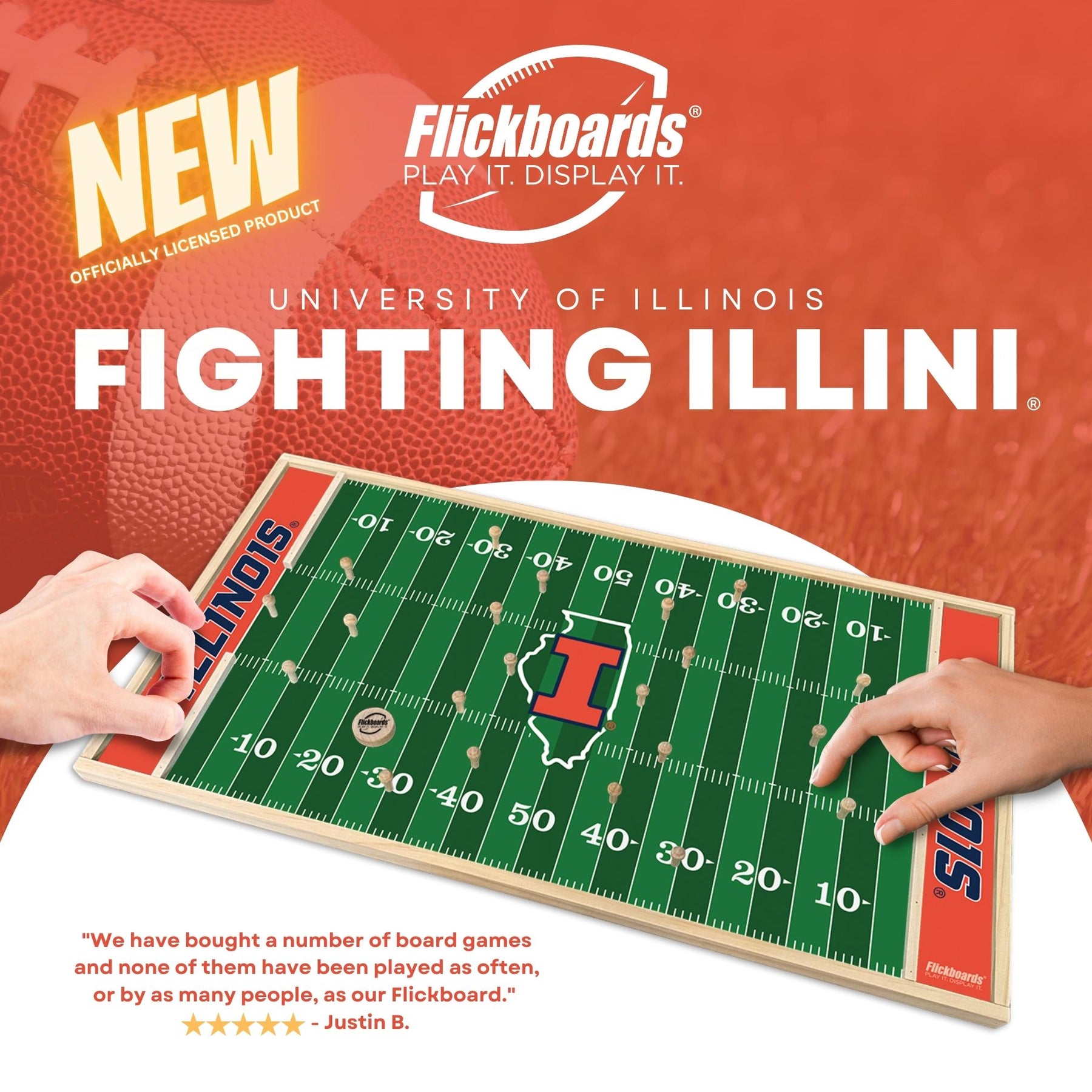 Illinois Fighting Illini Football – Flickboards
